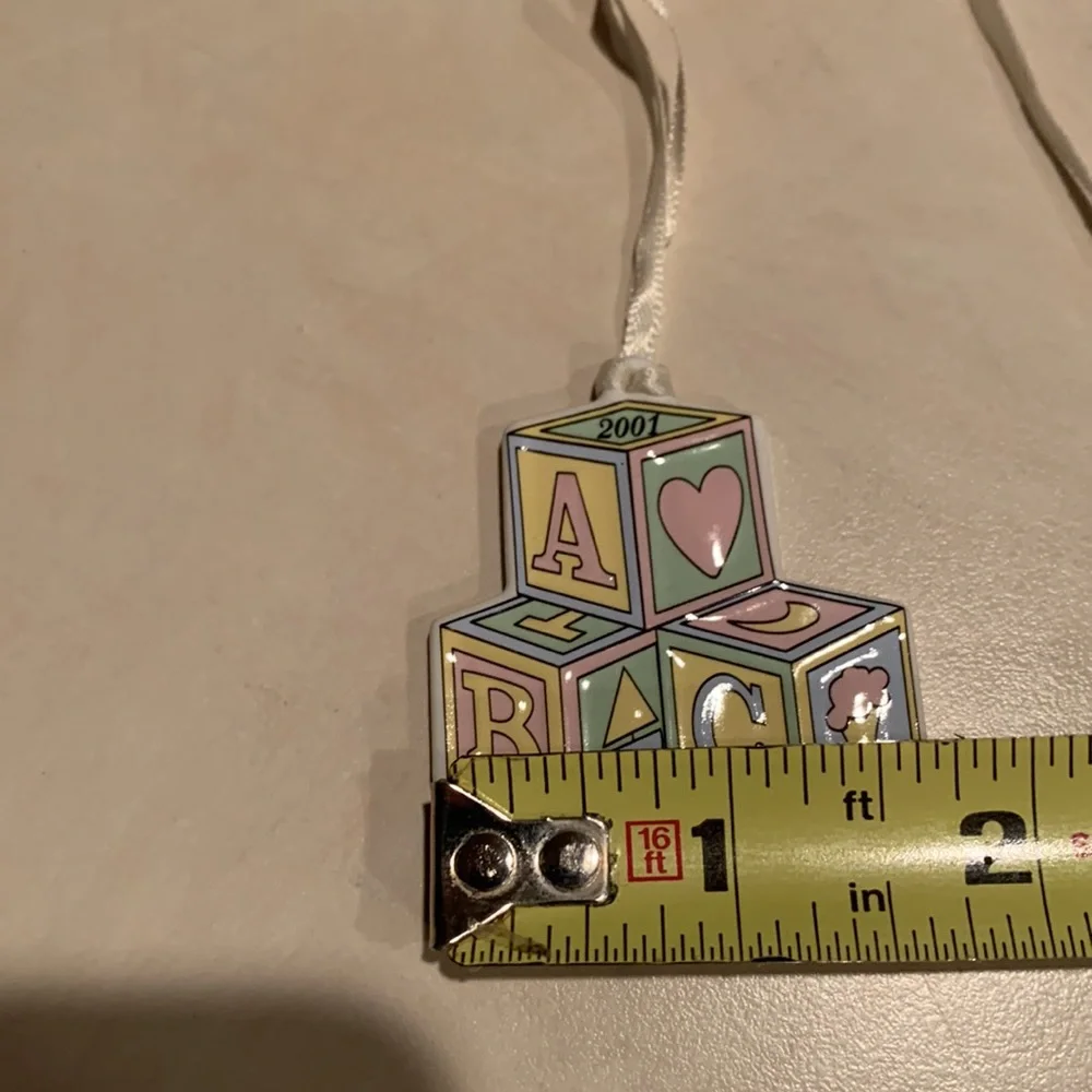 Longaberger Baby Tie-On, 2001, NIB